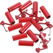 [WESIEVYA] 12pcs Pendant Clock Drawstring End Caps Cord Ends for Drawstrings Shoelace Clips Pants Cord Locks Cord Locks for Drawstrings Drawstring Replacement Tips Shoelace End Caps