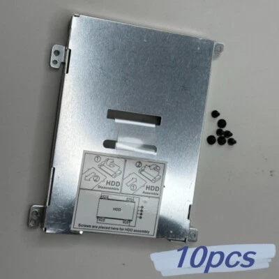 10pcs NEW Hard Drive HDD Caddy Bracket for HP ZBOOK 17 G3 G4 w8/Screws