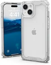 UAG Plyo Apple iPhone 15 (6.1") Case - Ice (114293114343), 16ft. Drop Protection (4.8M), Armored Shell,Air -Soft Corners, Rugged