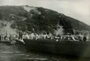 The Australian Landing-Place at Gaba-Tepe WWI 1914-1919 The landin- Old Photo