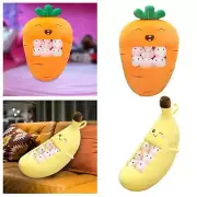 Removable Animal Doll Snack Doll Plush Toy Collectible Snuggling Huggable