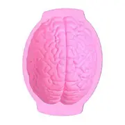 Human Heart Fondant Mold Silicone Brain Shape Cake Mold for Baking Cake Cupcake Non-Stick