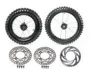 15mm 14" 17" Wheel 70/100-17 90/100-14 Tyre Rim Atomik pit Bike 70/110/125cc 140