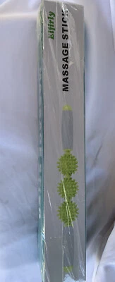 ELFIRLY MASSAGE STICK-Cellulite Roller Green 3 Ball