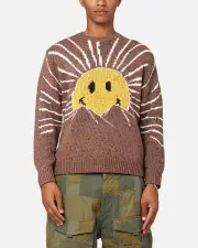 [Market] Market X Smiley Sunrise Sweater Acorn - Size 2XL 2XL Acorn