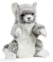Grey Cat Puppet | Grey Cat Hand Puppet | Cat Puppets | Cat Toys | Hansa Creation
