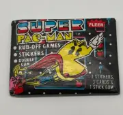 Super Pac-Man Trading Cards Sealed