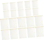 Veemoon Eva Drawstring Pouch 20pcs Waterproof Frosted Bag for Travel Shoes Storage Organizer