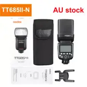 AU Godox TT685II-N GN60 2.4G TTL HSS Speedlite Flash Light For Nikon