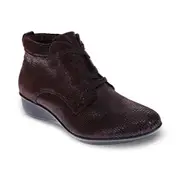 Revere Dubrovnik Bootie - Espresso Lizard