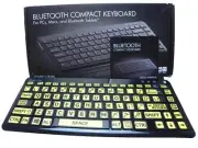 Bluetooth Compact Keyboard SMK-LINK VP6630 Windows XP Vista 7 Mac OSX NEW