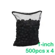 2000pcs Aquarium 1" Bio Balls Filter Media Free Media Bag New Design