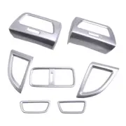 7Pcs/Set Silver AC Air Vent Trim Frame fit for Honda CRV CR~V 2012~2016