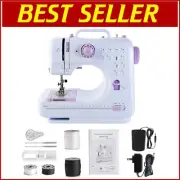 Mini Electric Sewing Machine with 12 Stitch Patterns for Kids - Portable & Fun