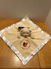 Baby Fanatic Security Lovey Bear Blanket Baltimore Orioles Lovie