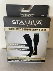 STAMINA Physix Gear Sport Graduated Compression 2.0 Socks L/XL 1-pair