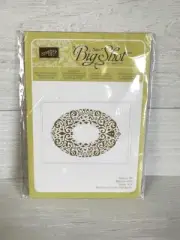 HOLIDAY FRAME Embossing Folder Stampin Up New Big Shot