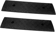 SEWOART Cable Ramps for Driveway 2 Pack Car Wheel Ramps Textured Grip for Safe Scooter and Access