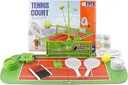 Tennis Playset,Children's Tennis Table Game | Interactive Sports Activities with Rackets Table Toy for Family, Indoor & Outdoor