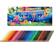 48 Colours Jolly Colouring Pencils XXL Box Tin Set World Cup Limited Edition