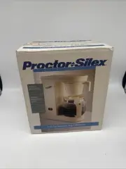 Vintage USA Proctor Silex White Automatic Drip Coffee Maker model A600A NEW S5