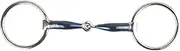 AK AKRS-2603 Loose Ring Snaffle with Sweat Iron with Curved Mouthpiece Horse Riding Bits