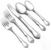 Oneida True Rose 45-Piece Flatware Set ~~ Service for 8 ~~ Stainless Steel