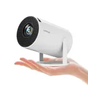 [180°Adjustable Stand] Smart Mini Portable Projector with WiFi and Bluetooth,...