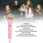 Kids Wired Microphone Wired Dynamic Microphone 3.5mm Jack for Singing Mechine