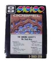 THE SINGING CAUSEY'S - WE SHALL RISE (8-Track) 572-05 New / Sealed