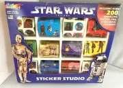 Star Wars Trilogy Sticker Studio 1997 RoseArt 200 + Stickers NIB FACTORY SEALED