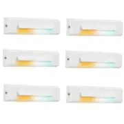 CLOUDY BAY [6 Pack] Low Voltage 12-24V LED Step Lights Outdoor,2.5W Landscape...
