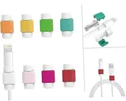 COHEALI 4Pcs Charging Cable Saver Protector Cover for Pink Increases Reduces Fraying Essential USB Charger Protection Sleeve