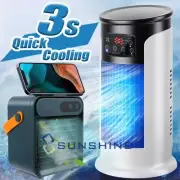 Air Conditioner Personal Space Evaporative Air Cooler Mini AC Mist Fans Portable