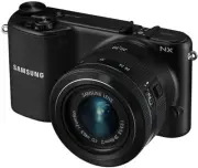 NEW Samsung NX2000 Smart Wi-Fi Digital Camera 20-50mm Kit - Black (EV-NX2000)