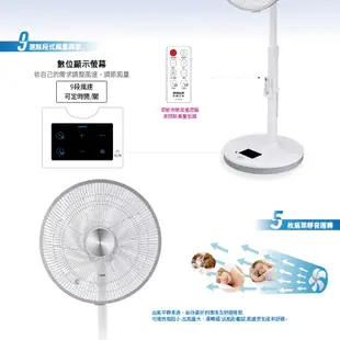 台灣三洋 SANLUX DC 直流馬達電風扇 14吋電風扇 14吋風扇 DC直流風扇 遙控風扇