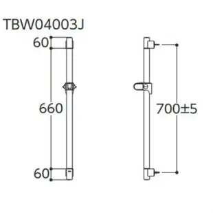 TOTO TBW04003J 蓮蓬頭 升降桿 TS131A1後繼 日本製 適用TBV03401J TBV03404J