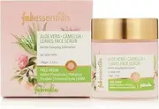 Fabessentials Aloe Vera Camellia Leaves Face Scrub | Green Tea Leaf & Tamarind extract | Gently Exfoliates |Reduces Dark Spots, Pigmentation| Soothing, Healing & Moistursing | 100 gm