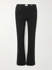 [FRAME] FRAME - The Icon Low-rise Bootcut Jeans - Black - 28 28 Black