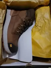 Caterpillar Men's Impact Hiker Waterproof Composite Toe Work Boot Leather P91406