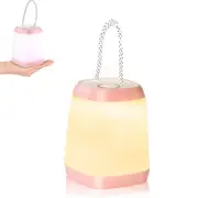 Nevenka LED Camping Light Portable Tent Lantern 3 Modes for Outdoor and Indoor-Pink