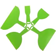 iplusmile 5pcs Putty Scraper Tool Durable Scraper for Paint Removal Window Film Installation Wallpaper Removal Versatile Painting Accessories
