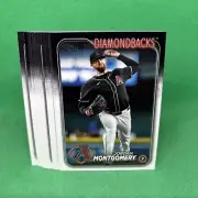 Arizona Diamondbacks 2024 Topps Update Team Set 11 Cards Jordan Lawlar RC, Debut