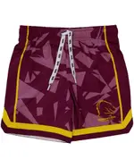 Broncos NRL Toddler Mesh Shorts