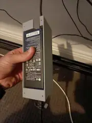 LG monitor power brick mount. Suits LG 34GN850-B but can be designed for others