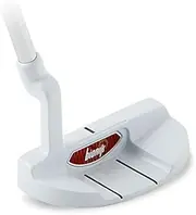 [BIONIK] 105 Nano White Golf Putter Right Handed Semi Mallet Style with Alignment Line Up Hand Tool 32 Inches Petite Lady's Perfect for Lining up Your Putts