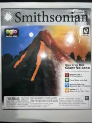 Smithsonian Glow In The Dark Volcano Ages 8+ Science Project Learning Education