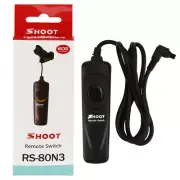camera remote control RS-80N3 for Canon 1D/1DS EOS 5D-7D Cable Length 3M