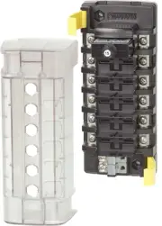 Blue Sea CIRC BRKR BLOCK ST CLB 6CIRC IND 5050-BSS