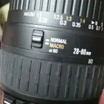 台北 收藏 二手 鏡頭 全幅鏡 SIGMA FOR CANON 28 80 MM